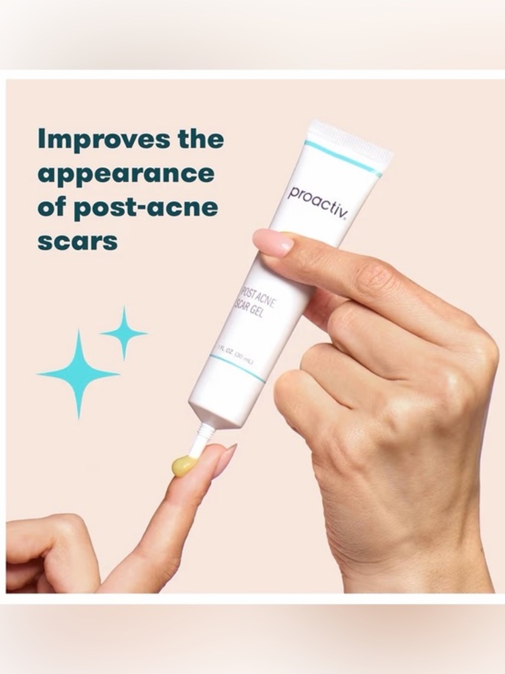 Proactiv Post Acne Scar Gel – White & Teal Packaging